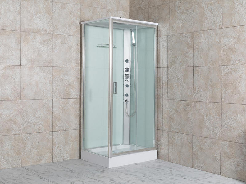 P3RE Oblong Clear Glass Shower Cabin