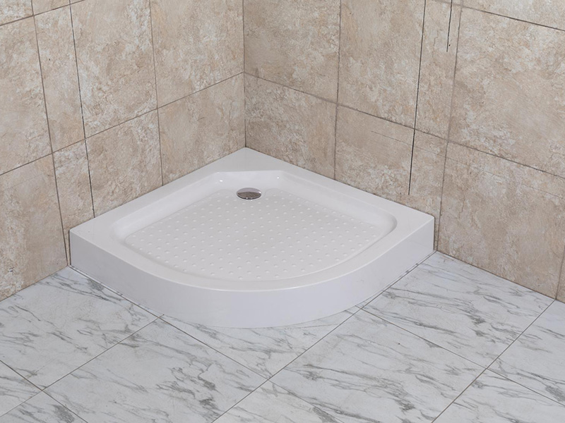 T101 White Acrylic Shower Tray For Bathroom