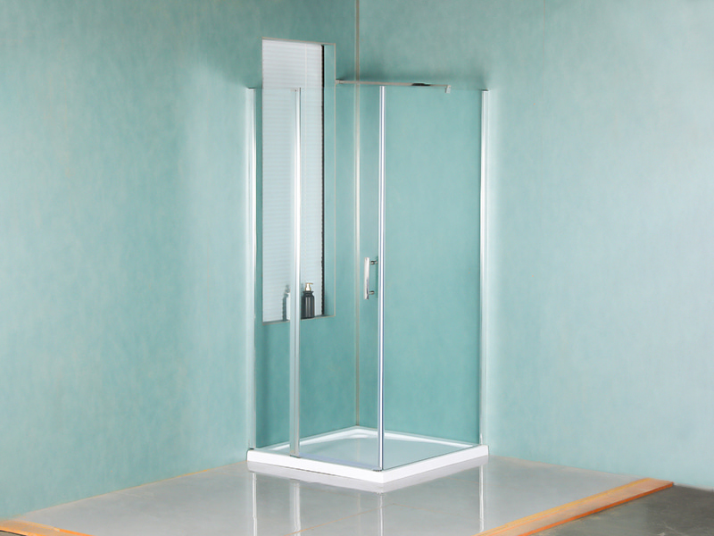 RSQB Pivot Clear Tempered Glass Shower Enclosure