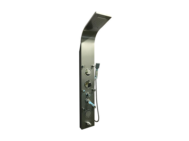 EC-1030 1 Outlet And 2 Spouts Stainless Steel Shower Panel